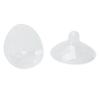 2 комплекта прозрачных защитных накладок для сосков из жидкого силикона для кормления грудью для родильниц