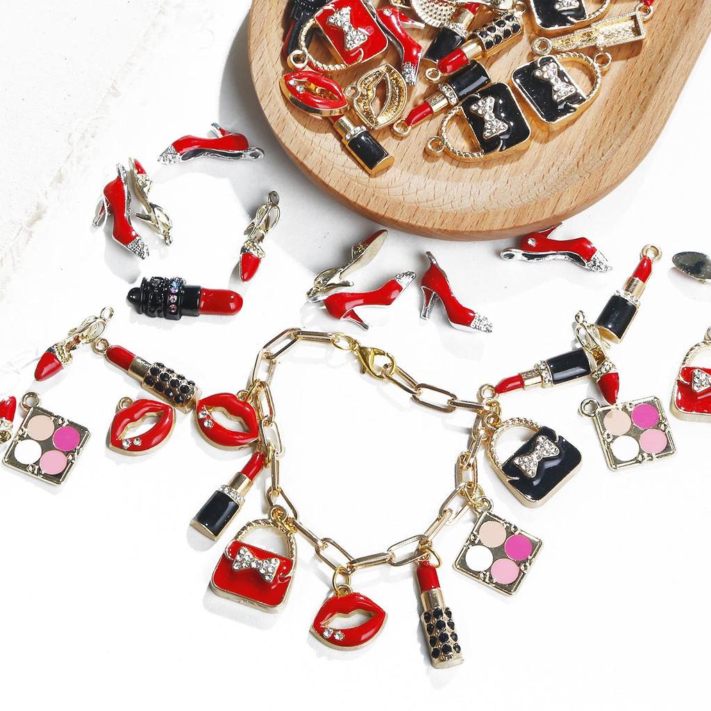 2/4 шт., вставка масла с бриллиантами, элемент красоты, аксессуары из сплава металла для изготовления ювелирных изделий, ожерелье, браслет, серьги «сделай сам»