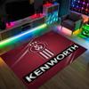 Kenworth Дизайн Кристальный Бархатный Ковер Уютный Не?Нескользящий ковер с принтом для спальни, гостиной, прихожей