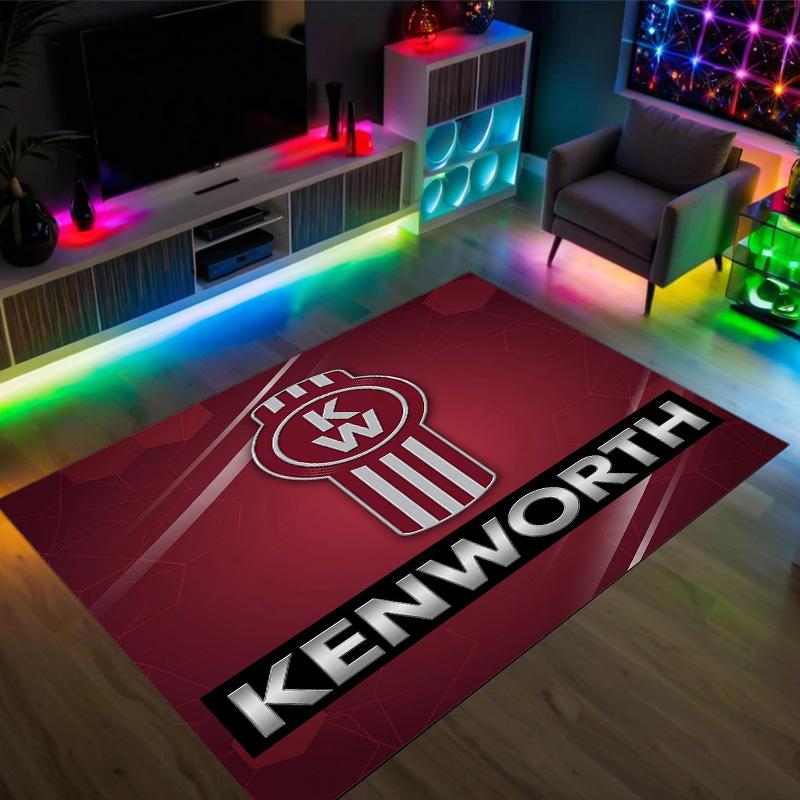 Kenworth Дизайн Кристальный Бархатный Ковер Уютный Не?Нескользящий ковер с принтом для спальни, гостиной, прихожей
