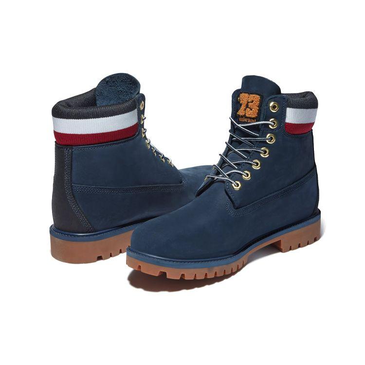Timberland Heritage Series Comfortable Durable Martin Boots Men Boots Blue A2M59019