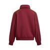 Under Armour New Spring Collection Casual Sports Series Brand Logo Fashion Simple Half-Zip Loose Sweatshirt Women Sweatshirt Flame-Red 6006009-625