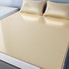 3pcs Machine washable summer ice silk mat set, soft, breathable and non-stuffy, a must-have bedding for the family
