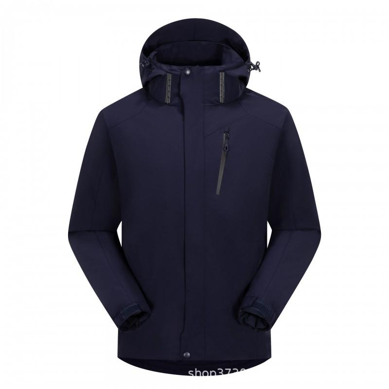 Men Women 3-in-1 Convertible Jacket With Removable Down Inner Layer 90% White Duck 700 Fill Power Windproof Waterproof Hooded