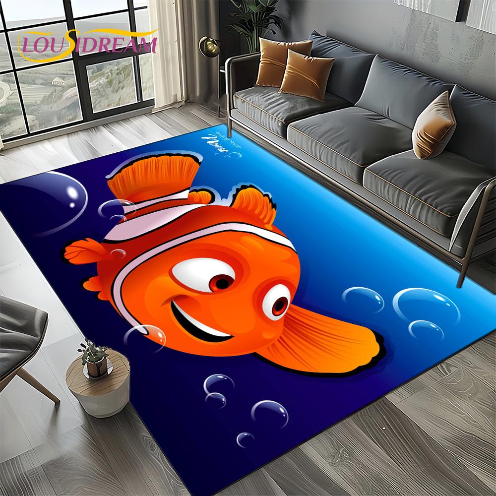 27 Стилей Милый Мультяшный Ковер Finding Nemo Мир Моря для Спальни Гостиной Дома Декор Дивана, Детский Большой Декоративный Коврик для Пола