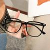 Large Frame Ultra Light  Myopia Eyeglass Korean Trendy Square Near Sight Glasses Anti Blue Light Computer Eyewear
