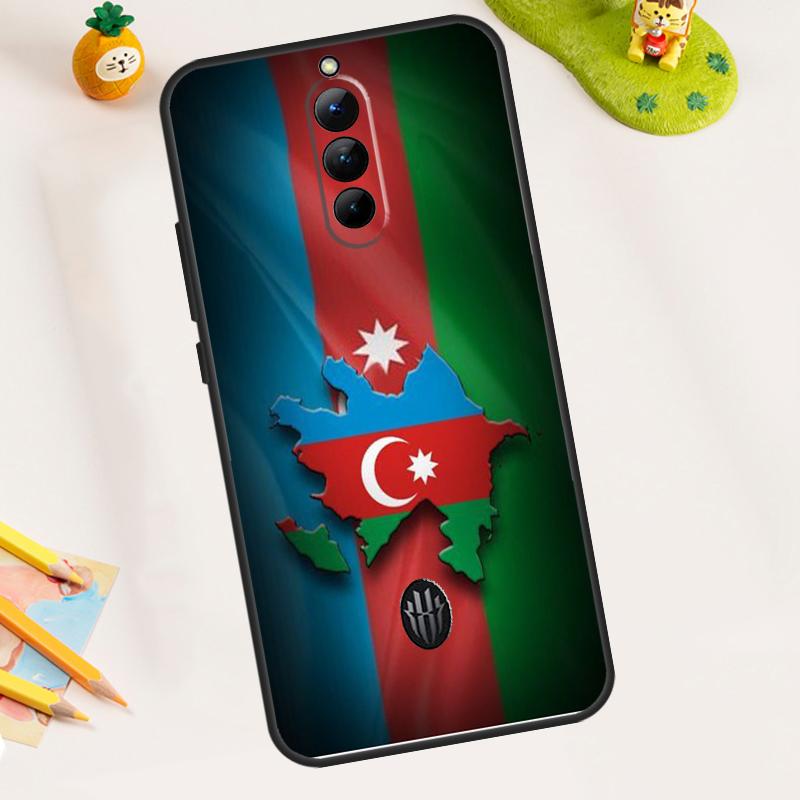 Azerbaijan Flag Case For ZTE Nubia RedMagic 11 Pro 10 9 8 9S 8S 10S Pro Plus 5G 5S 6S 7S 6 7 Pro 11 Air Cover
