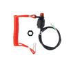 Boat Outboard Engine Motor Kill Stop Switch With Safety Tether Lanyard