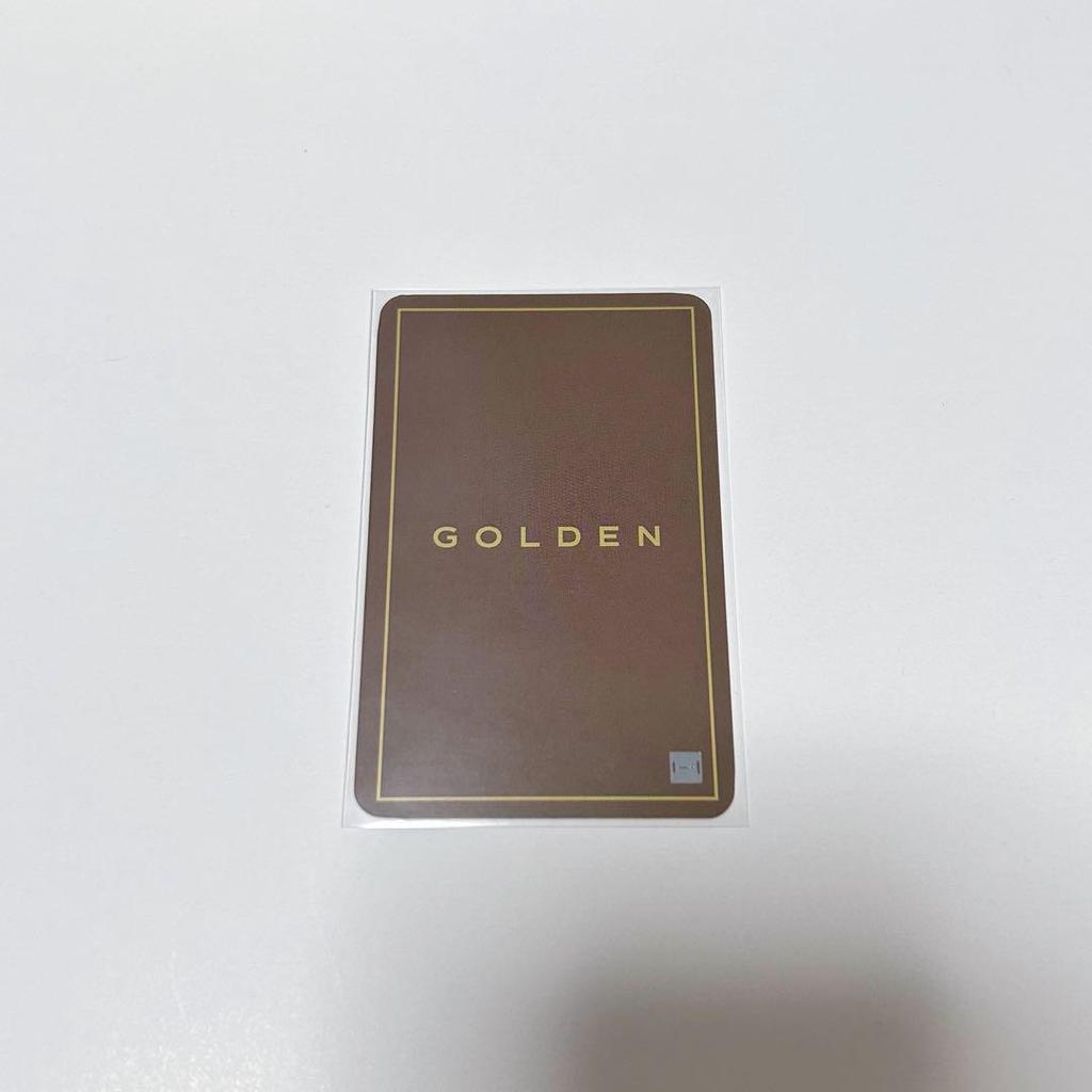 [USED] BTS GOLDEN Korea Lucky Drop Power Steering 2nd Jungkook Trading Card