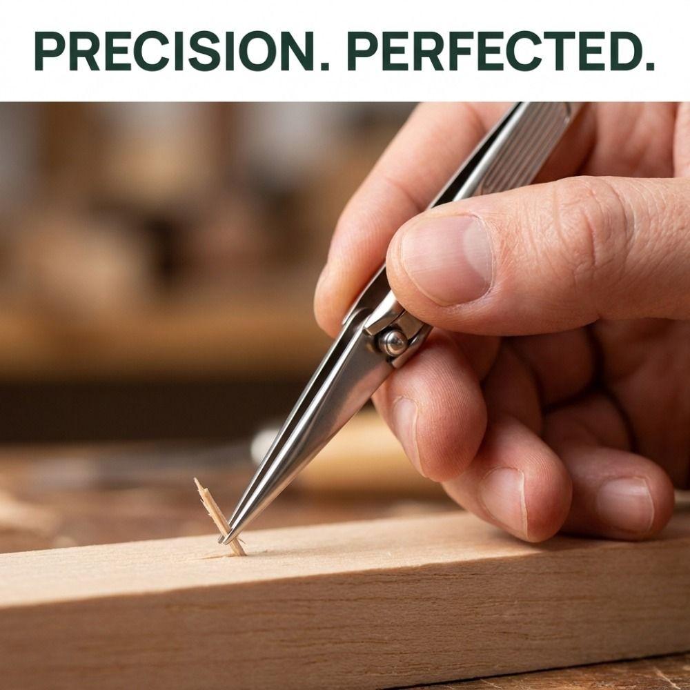 1/2Pcs Labor-Saving Effort Lever-Action Eyebrow Tweezers Fine Hairs Puller Facial Hair Removal