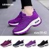 Женские кроссовки, сетчатые кроссовки, женская спортивная обувь для прогулок и танцев, уличная дышащая обувь на воздушной подушке, кроссовки на шнуровке