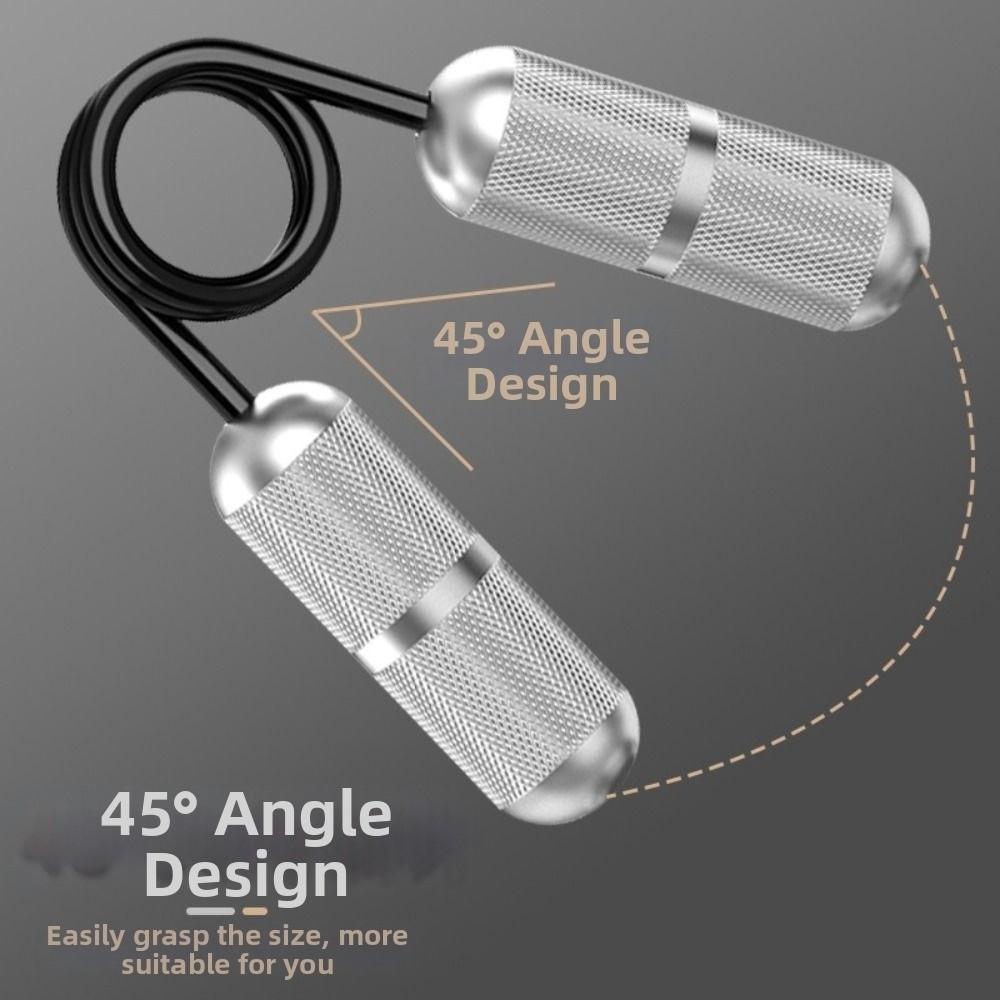 Aluminum Zinc Zinc Alloy Grip Strength Trainer Light Weight Metal Hand Gripper Finger Exerciser Home Gym