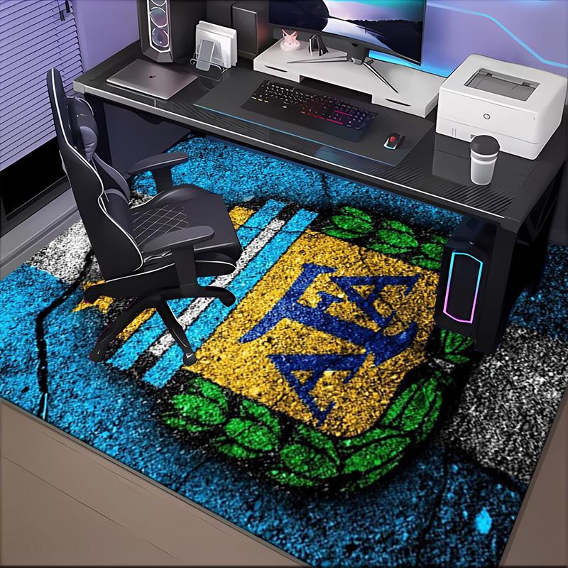 Argentina Football club Printed Office Carpet Chair Cushion  Entryway Rug, Rugs for Living Room, Bedroom Christmas gifts