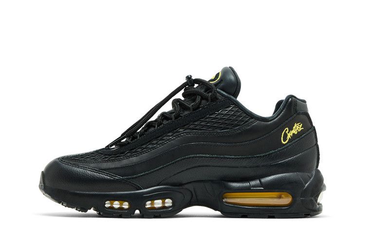 Men's Sneakers Nike Air Max 95 Corteiz Honey Black Black/Black/Tour Yellow