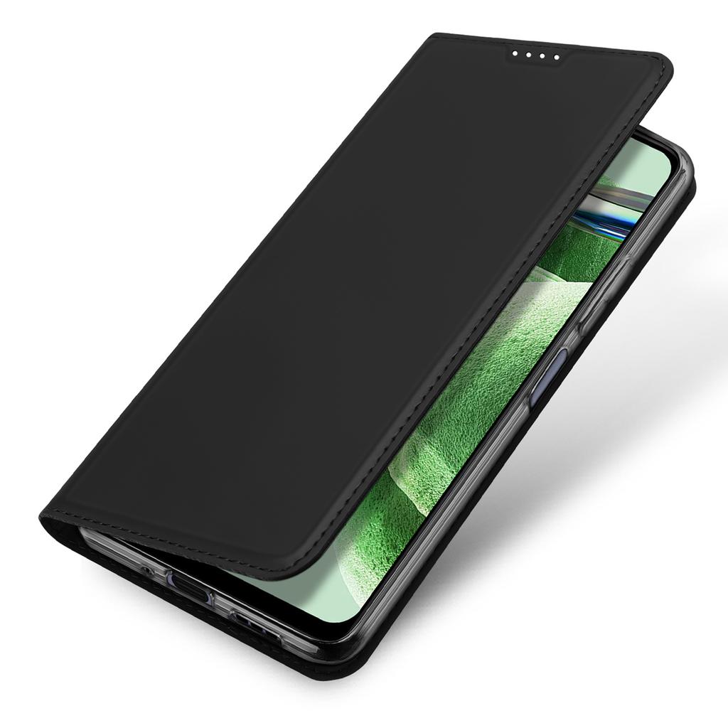 Dux Ducis Skin Pro Wallet Case for Xiaomi Redmi Note 12 Pro+ with Stand and Card Slot - Black