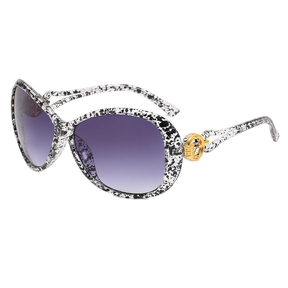 Модные Ретро Градиентные Овальные Женские Солнцезащитные Очки, Дизайн Личности с Цветной Оправой, Повседневная Уличная Фотосъемка, Мужские Солнцезащитные Очки Uv400