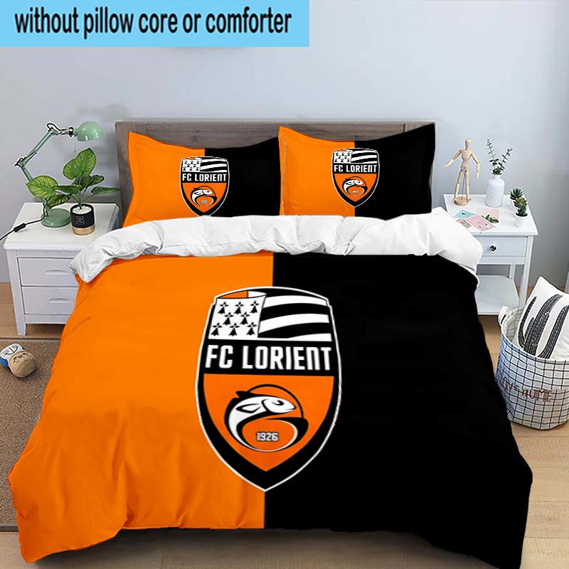 Lorient Crest Design 3PCS Bedding set,Ideal for1pc Duvet Cover And 2pcs Pillowcases Perfect for Christmas gift,Ideal for Bedroom, Dormitory