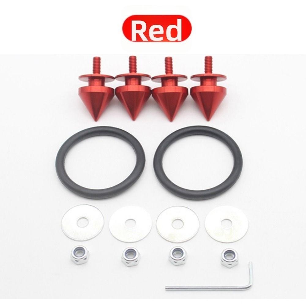 1Set Sharp Pointed Quick Release Screw Fasteners for Car Bumper Trunk