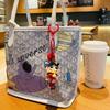 Keychain Cartoon Sweet Durable Pvc Zinc Alloy Perfect Backpacks For
