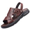 Fashion Sandals Men's Summer Peep-toe Youth Beach Shoes Dual-use Beach Slippers Non-slip Men Sandals Mens Shoes