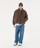 AECA AECA Curved Short Puffer Jumper-Brown
