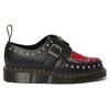 Dr. Martens Punk Side Buckle Fashion Casual Thick Sole Shoes Women Shoes Black Red 25128615