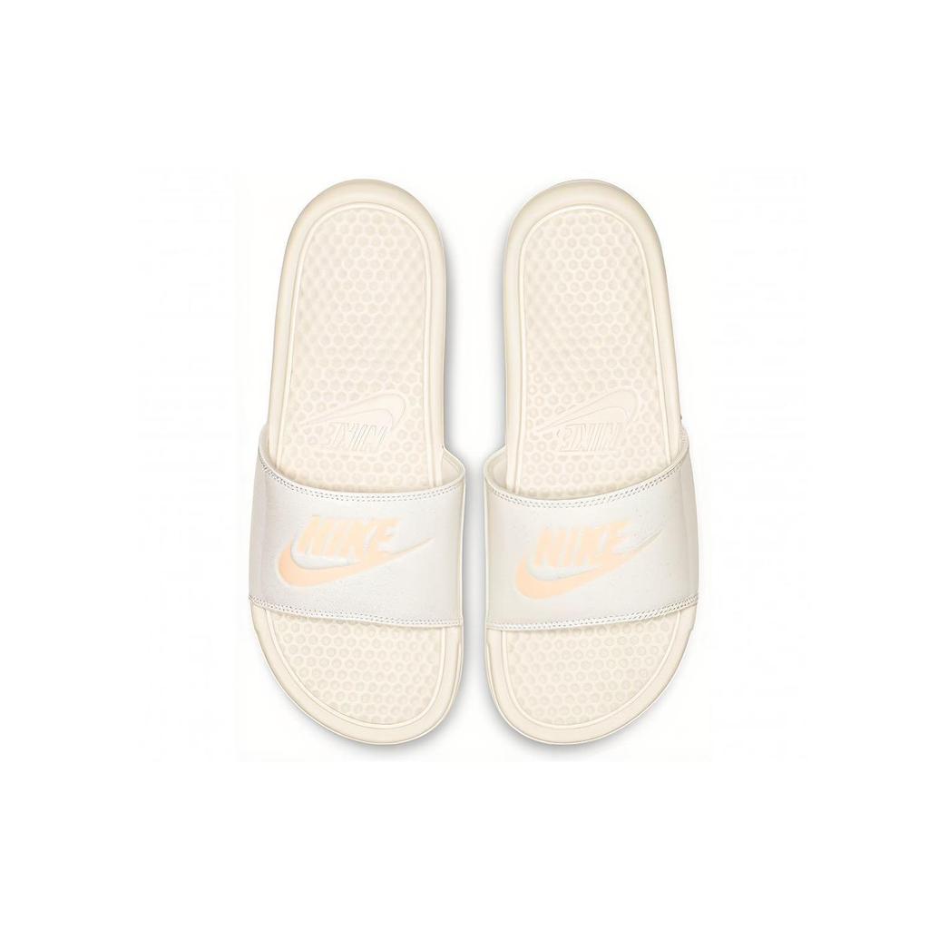 Nike Шлепанцы Benassi Jdi Print Модные Розово-белые 'White Pink' Женские 618919-021