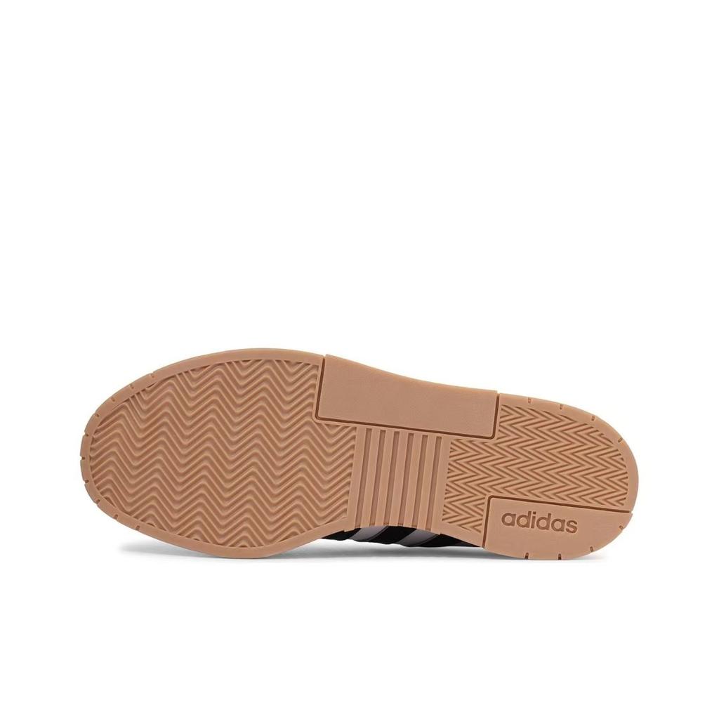 adidas GRADAS Обшивка из облачной кожи Нескользящие Низкие Винтажные Баскетбольные Кроссовки Унисекс Синий Белый IE9044 (Команда858-)