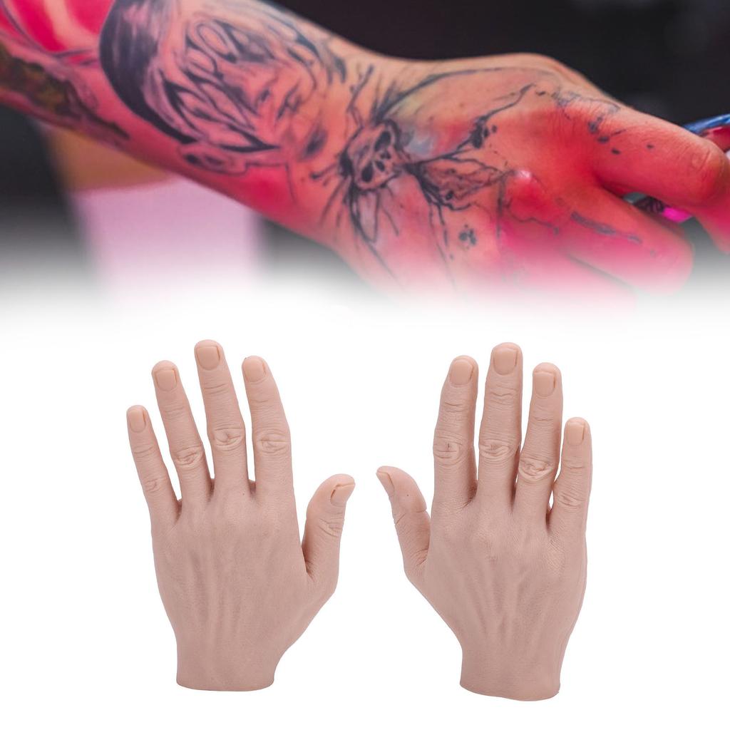 Силиконовая мужская модель руки многоразовая имитация силиконовая искусственная модель руки сгибаемая искусственная рука