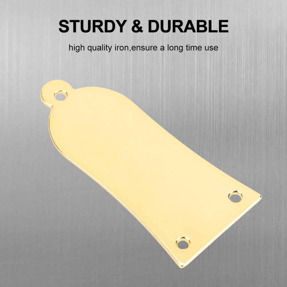 2PCS 3 Holes Guitar Truss Rod Cover Metal Guitar Bass Replacement Guitar Replacement