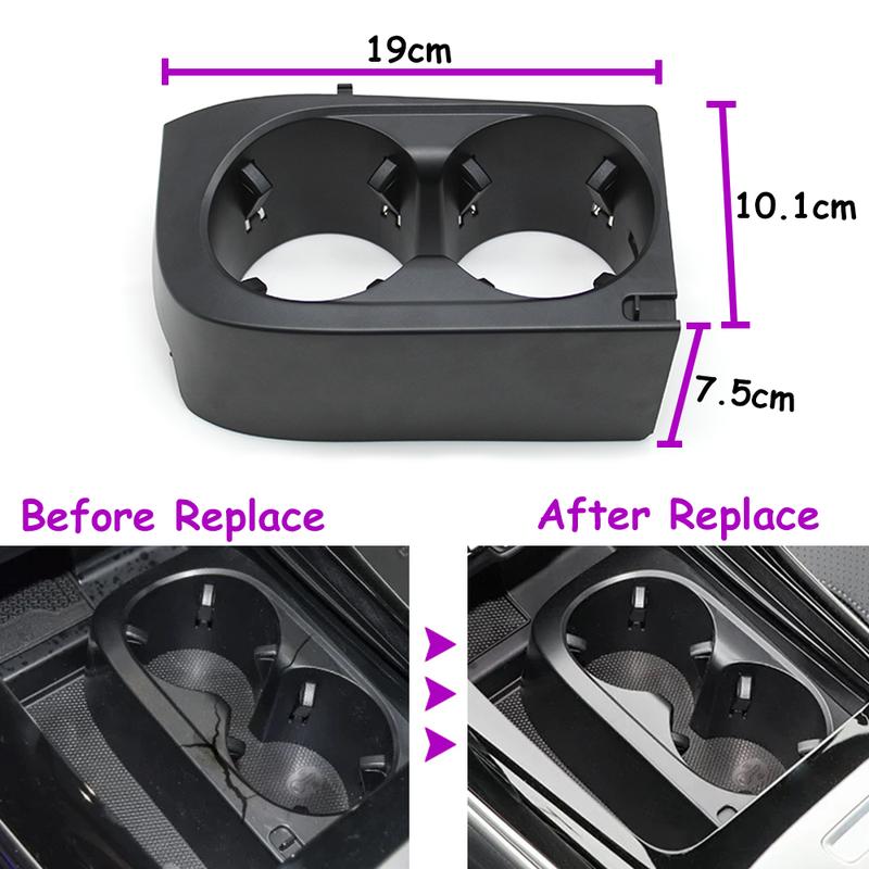 LHD W206 Car Front Center Console Water Cup Holder Car Interior Replacement Parts For Mercedes Benz C Class -2024 2068107801