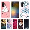 Чехол для Huawei Nova 7 SE, новинка 2020, модный милый окрашенный мягкий силиконовый чехол из ТПУ для задней панели для Huawei Nova7 Pro Nova 7SE, чехлы для телефонов