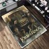 The Lord Of The Rings Carpet Office Decorative Carpet For Living Room Bedroom Door Mat Floor Rug Computer Chair Area Rug