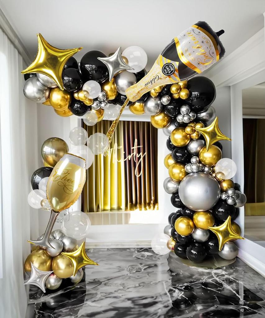 Wedding Birthday Baby Shower Gender Reveal Decorations Dusty Blue White Balloon Arch Garland Kit