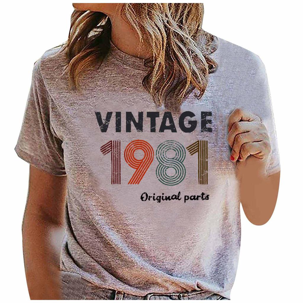 50th Birthday Gift T Shirt for Women Vintage 1971 Parts Tee Cute Tee