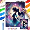 Disney Набор для рисования маслом "Галактический Жасмин" Декор для дома Поделка Идеальная идея подарка для взрослых