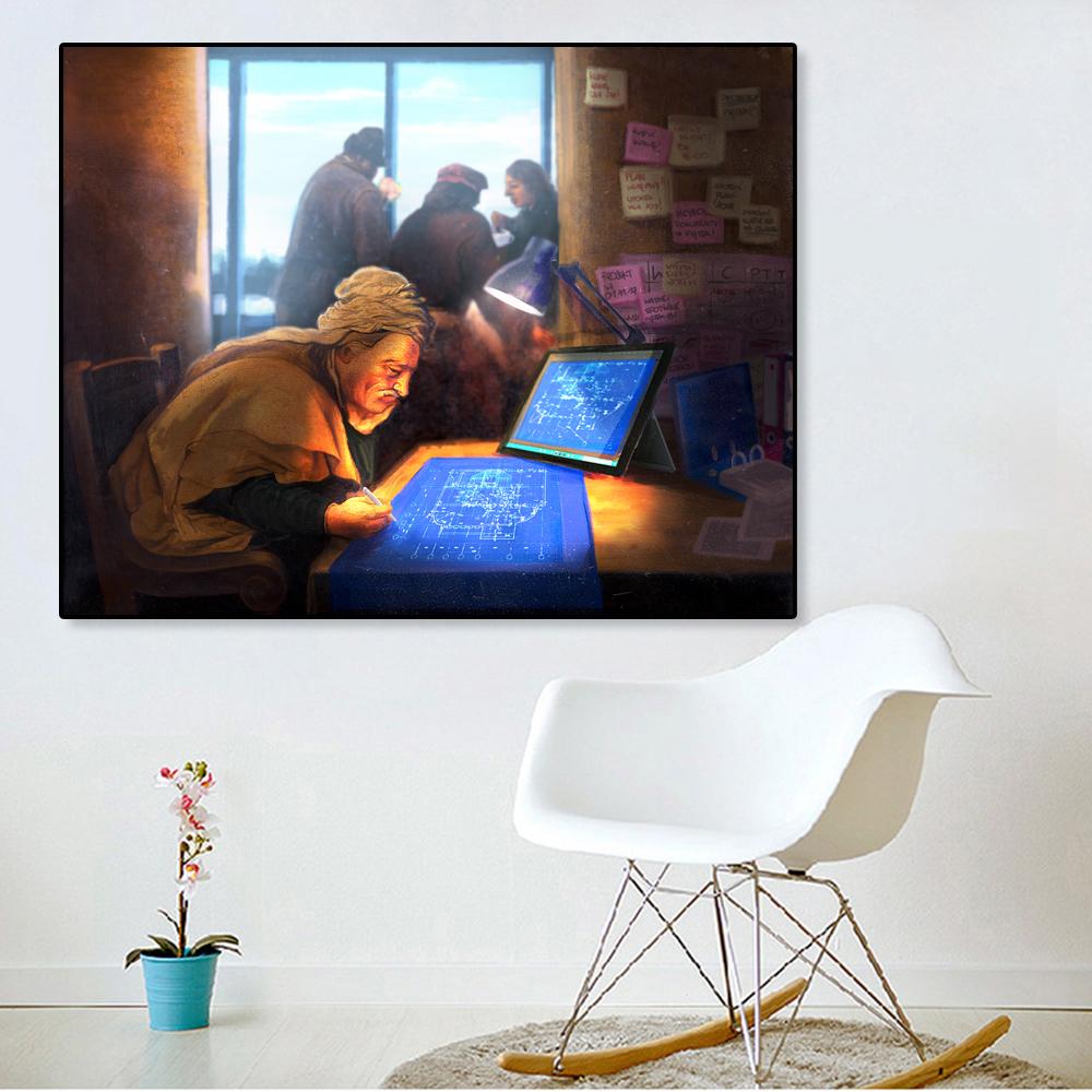 Картина маслом, винтажные художественные постеры, современная история, портрет, холст, живопись, знаменитые настенные художественные принты, галерея, домашний декор для гостиной