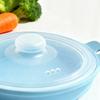 Heat-resistant Silicone Steamer Food Grade Silicone Microwave Steamer Bowl  Picnic