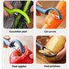 1 Pc Stainless Steel Fruit Vegetable Peeler Potatoes Peelers Carrot Peeling Tool Fruit Scraper Kitchen Gadget Accessories