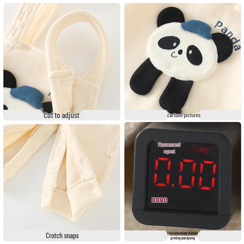 DUUDUU Infant Fleece Overalls