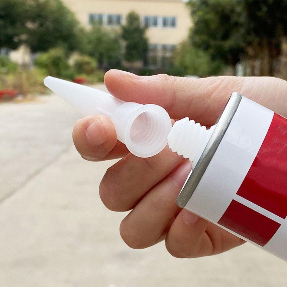 Аппликатор герметика Стеклянные насадки Универсальная посадка Пластиковые насадки для клея для стекла Нанесение герметика
