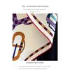 195*125*125cm Luxury Mulberry Silk Wool Scarf Triangle Scarf Office Women's Hairband Folding Scarf Women's Shawl Scarf