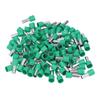 100Pcs Insulated Round Tube Terminal Crimp End Connector for AWG 6 Electrical Wire E16‑12