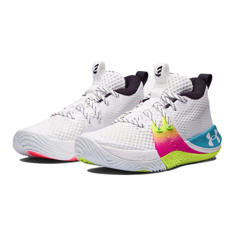 Under Armour Детские баскетбольные кроссовки Embiid 1 Mid top для подростков 3023529-103