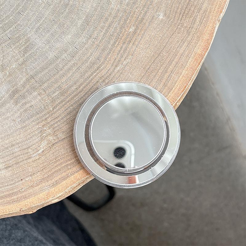 Зеркало-подставка с подушкой безопасности для телефона - Многоформенное зеркало для макияжа + Настольная подставка Аксессуар «все в одном» с магнитным дизайном