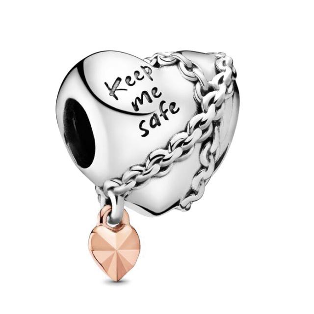 925 Sterling Silver Metal Beads Sister Pendant Family Flower Charm Fit Original Charms Silver 925 Bracelet Genuine Gifts