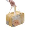 Dry and Wet Separation Toilet Bag Portable Waterproof Cosmetic Bag Women's Business Trip Large Capacity Bath Swimming Storage Bag