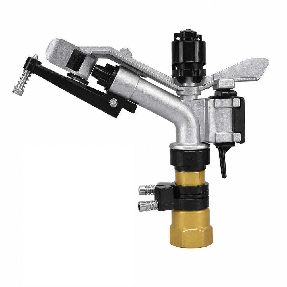 Copper Core, Aluminum Alloy, Plastic Irrigation Sprinkler Auto Rotating Sprinkler  Yard Watering