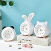 Cartoon Cute Little Alarm Clock Children Wake Up Alarm Clock Students Silent Desk Clock Bedroom Bedside Clocks
