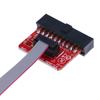Плата-адаптер J-Link/V9 V8 Arm-Jtag-20-10 с контактами 2,54 мм 0,1 1,27 мм Плата-адаптер Jlink